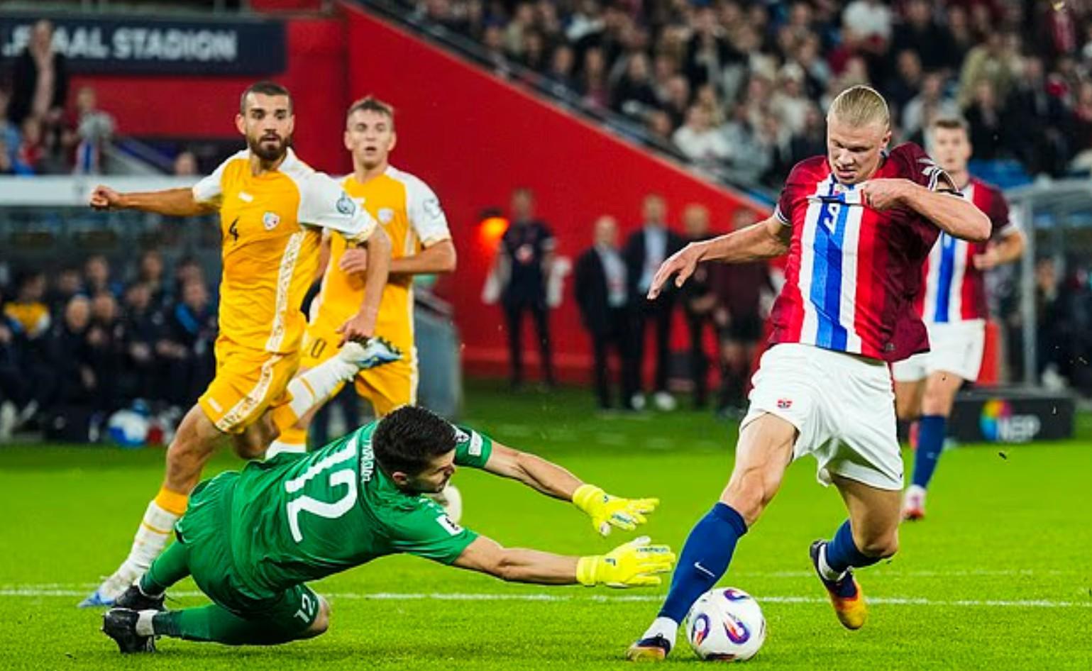 世界杯手机端指南-摩尔多瓦门将：哈兰德赛后向我道歉，他说净胜球对他们很重要